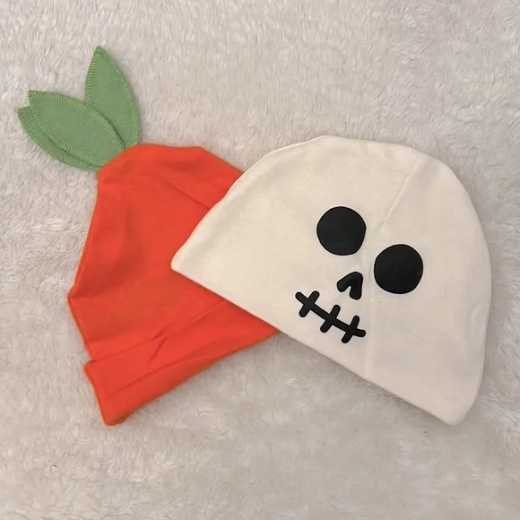 Fall/Halloween baby beanies - Picture 2 of 6